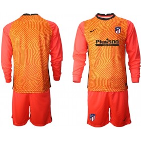 Camisolas de futebol Atlético Madrid Guarda Redes Criança Equipamento 2020/21 M003 Manga Comprida